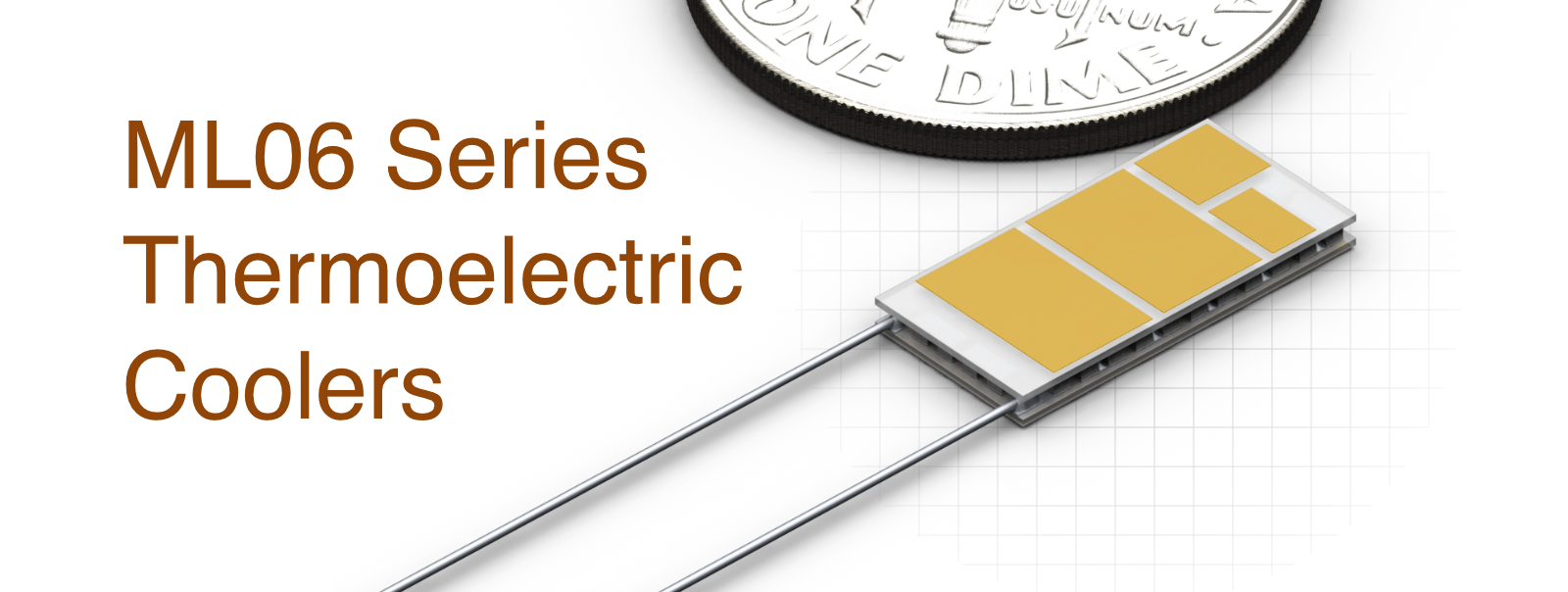 ML06 Series Thermoelectric Coolers singlestage TECs for DWDM