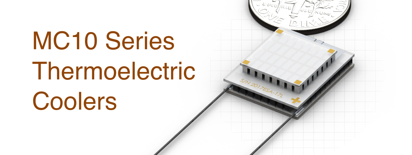 MC10 Series two-stage Thermoelectric Coolers