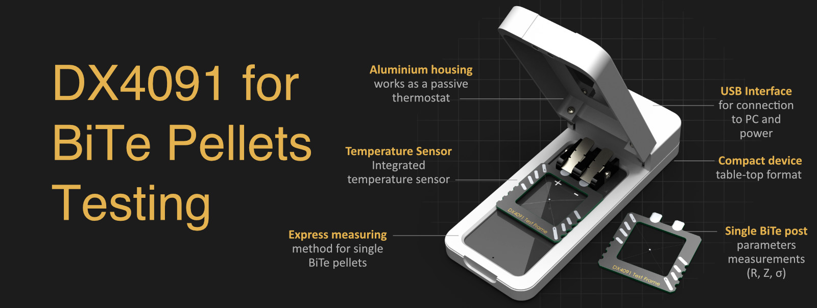 DX4091 Pellet Tester - professional device for express testing of